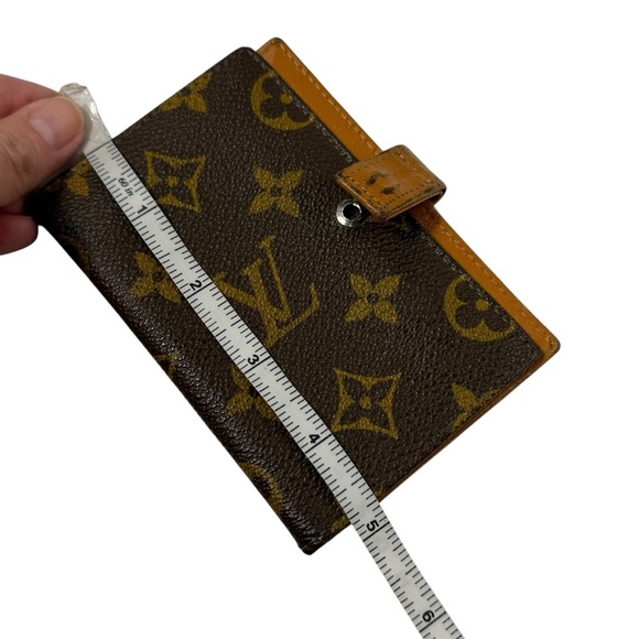 Louis Vuitton Vintage monogram LV Wallet Billfold snap closure case Card Holder - Picture 4 of 9